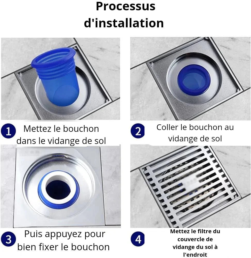 Clapet anti-retour en silicone - Lot de 4